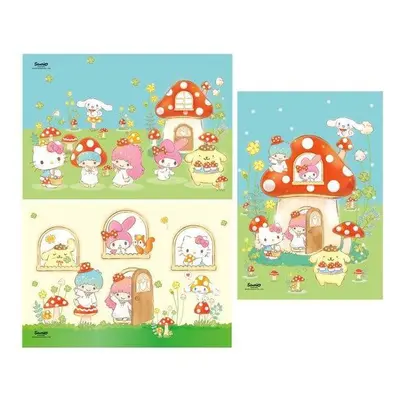 Hello Kitty 3x48 db-os puzzle - Clementoni