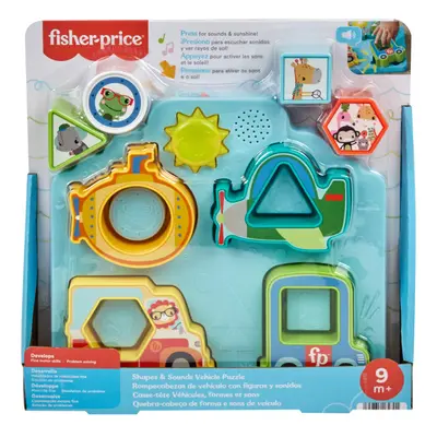 Fisher-Price forma és járgány kirakó