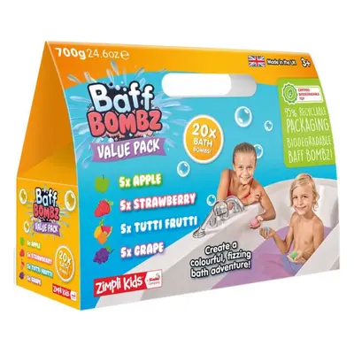 Baff Bombz - gyümölcsös fürdőbomba 20x35g