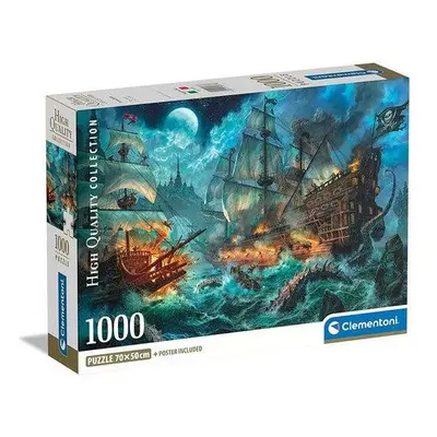 Clementoni Kalóz támadás puzzle, 1.000 db-os