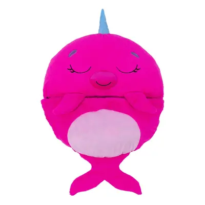 Happy Napper 2 az 1-ben hálózsák – pink cethal - 137 cm-es