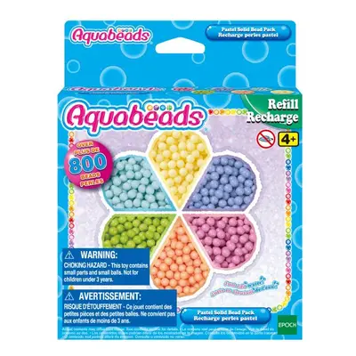 Aquabeads pasztell színek utántöltő szett