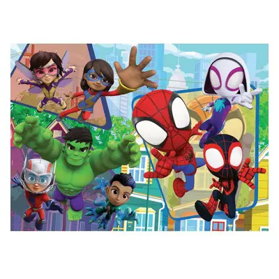 Spidey - 2az 1-ben 24 db-os maxi puzzle