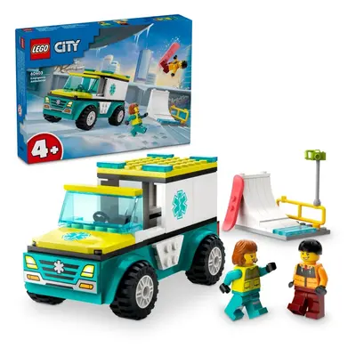 LEGO® City: 60403 Mentőautó és snowboardos