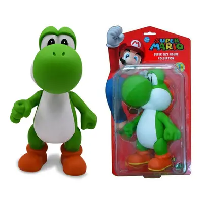 Super Mario figura - Yoshi - 24 cm-es