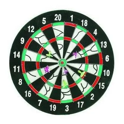 Darts tábla 6 dobónyillal 40 cm-es