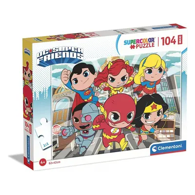 Clementoni - DC Comics Maxi Puzzle 104 db-os