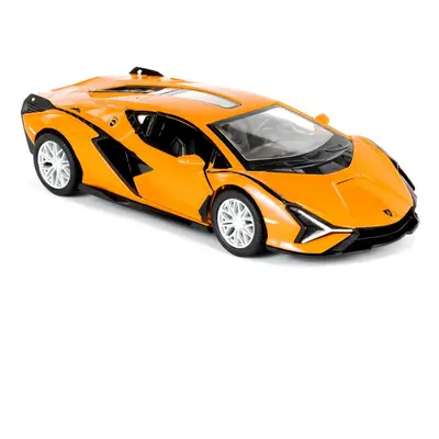 Lamborghini Aventador LP700-4 játékautó 1:38-as - sárga