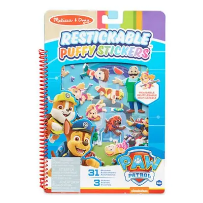 Melissa & Doug Kreatív játék - Pufi matrica füzet - Mancs őrjárat - Kaland öböl