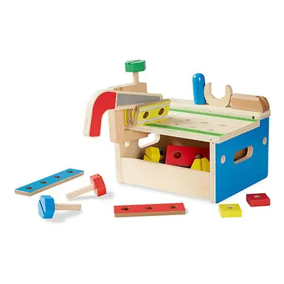 Melissa & Doug Fa Készségfejlesztő játék - Barkácsasztal