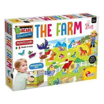 Montessori maxi farm puzzle