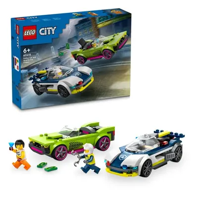 LEGO® City: 60415 Rendőrautó és sportkocsi hajsza