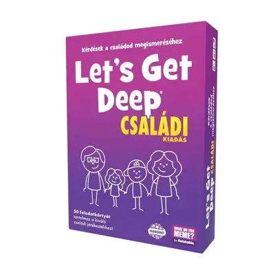 What Do You Meme? - Let&#039;s Get Deep társasjáték (családi kiadás)