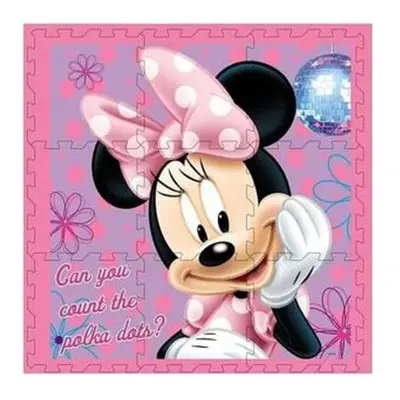 Disney Minnie egér habszivacs szőnyeg puzzle - 9 db-os