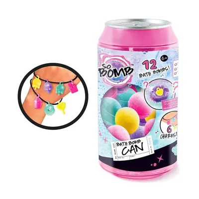 Canal Toys: So Bomb fürdőgolyó italos dobozban - Pink