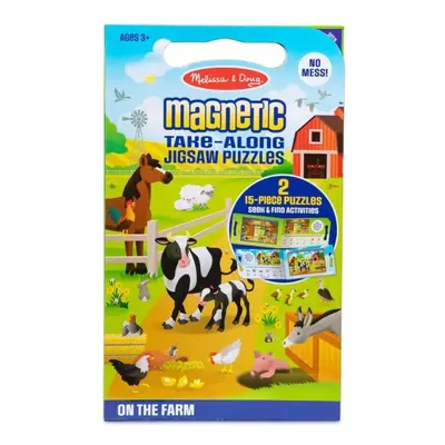 Melissa & Doug Mágneses puzzle - farm