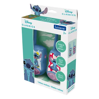 Lexibook: Disney Stitch - Walkie Talkies 200 méteres hatótávolsággal