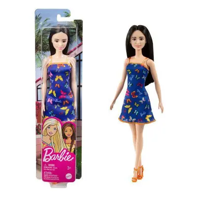 Chic Barbie pillangós kék ruhában