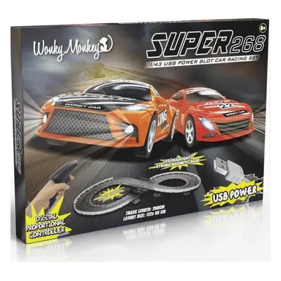 Super Race Track versenyautópálya 2,68 m-es 1:43