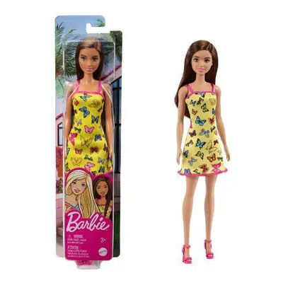 Chic Barbie pillangós sárga ruhában