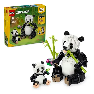 LEGO® Creator 3-in-1: 31165 Vadállatok - Pandacsalád