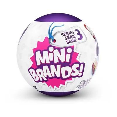 Mini Brands: Mini világmárkák 5 db-os meglepetés csomag 3. széria